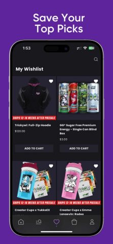 Gamer Supps для iOS — скриншот 5