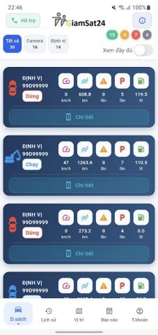 GiamSat24 для Android — скриншот 2