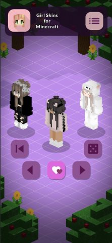 Girl Skins for Minecraft — HOT для iOS — скриншот 1