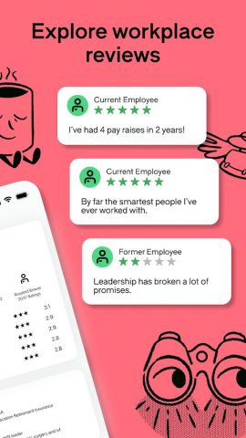 Glassdoor | Jobs & Careers для Android — скриншот 2