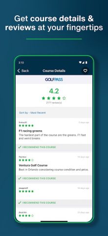 GolfNow: Golf Tee Times для Android — скриншот 4