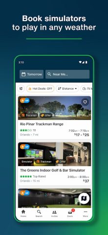 GolfNow: Golf Tee Times для Android — скриншот 5