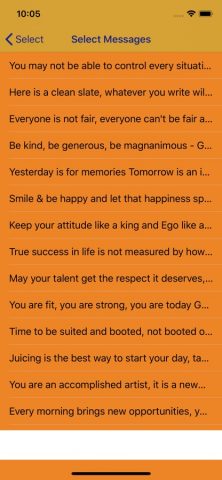 Good Morning Greetings & Sms для iOS — скриншот 2