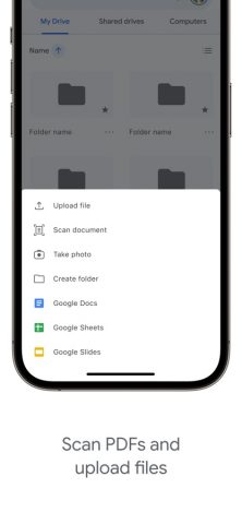 Google Drive – хранилище для iOS — скриншот 2