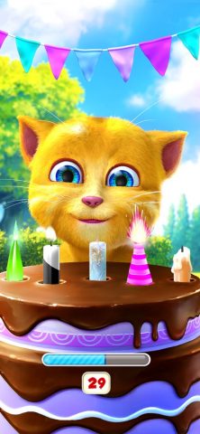 Говорящий Джинджер 2 для iOS — скриншот 1