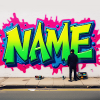 Graffiti Name Logo Maker для Android