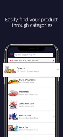 GrocerApp — Online Grocery для iOS — скриншот 1