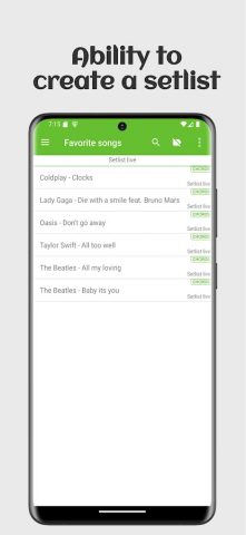 Guitar chords and tabs для Android — скриншот 3