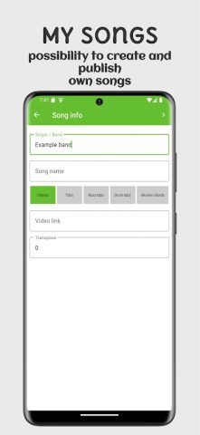 Guitar chords and tabs для Android — скриншот 5