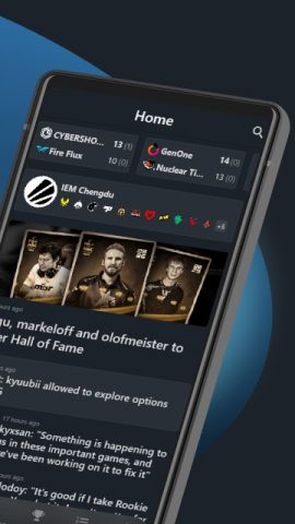 HLTV – CS2 matches & coverage для Android — скриншот 2