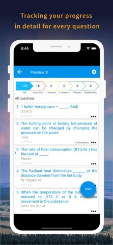 HVAC practice test для iOS — скриншот 2