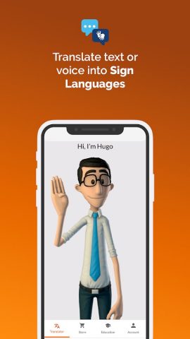 Hand Talk Translator for ASL для Android — скриншот 2