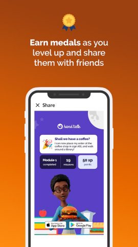 Hand Talk Translator for ASL для Android — скриншот 5