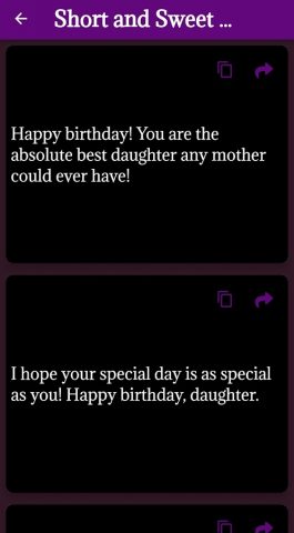Happy Birthday Daughter для Android — скриншот 2
