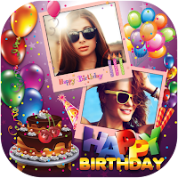 Happy Birthday Photo Collage для Android