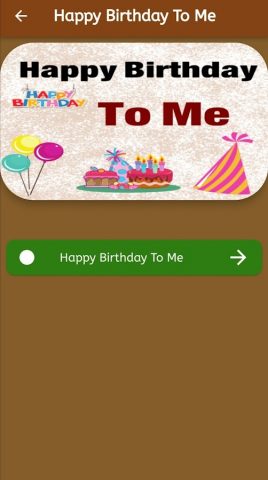 Happy Birthday To Me : Myself для Android — скриншот 2