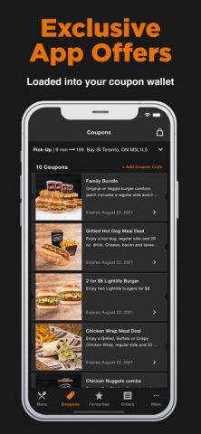 Harvey’s для iOS — скриншот 2
