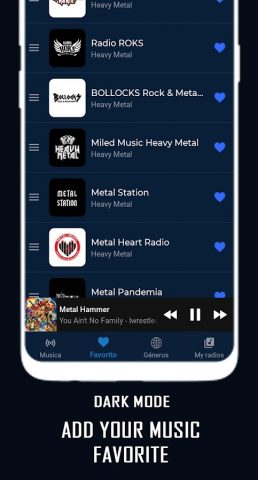 Heavy Metal Music для Android — скриншот 4