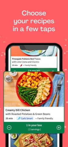 HelloFresh: Meal Kit Delivery для iOS — скриншот 1
