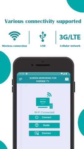 Hisense TV Screen Mirroring для Android — скриншот 2