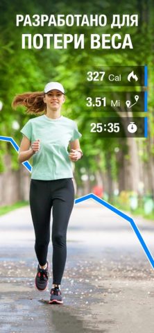 Ходьба для Похудения для iOS — скриншот 1