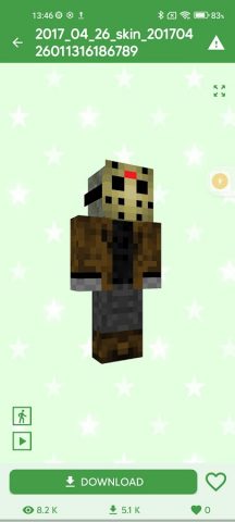 Horror Skins for Minecraft для Android — скриншот 2