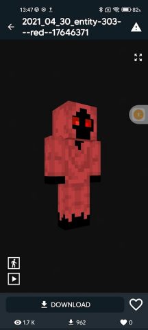 Horror Skins for Minecraft для Android — скриншот 4