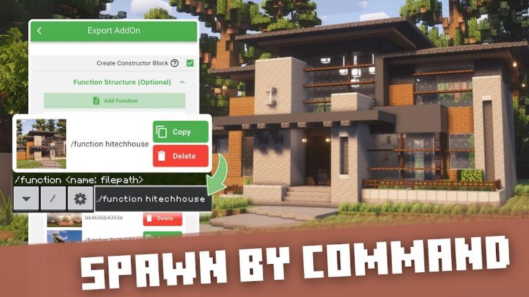 House Builder for Minecraft PE для Android — скриншот 3