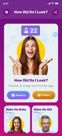 How Old Do I Look для iOS — скриншот 1
