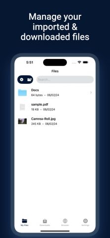 IDM — Download Manager для iOS — скриншот 1