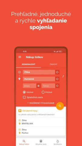 IDeme vlakom для Android — скриншот 2