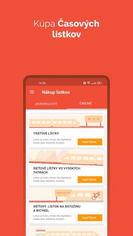 IDeme vlakom для Android — скриншот 5