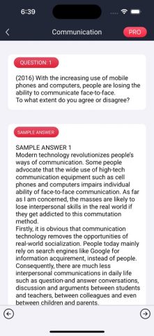 IELTS Writing! для iOS — скриншот 5