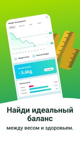 ИМТ & Контроль веса — aktiBMI для Android — скриншот 5