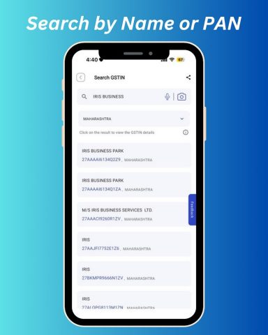 IRIS Peridot GST & MSME App для Android — скриншот 4