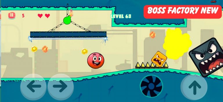 Игра Bounce Ball 4 Red Ball для iOS — скриншот 3