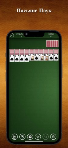 Игра в Карты Пасьянс для iOS — скриншот 3