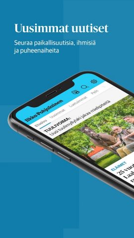 Ilkka-Pohjalainen для Android — скриншот 1