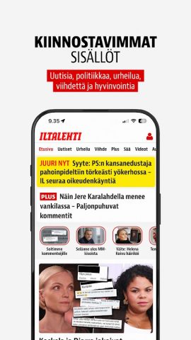 Iltalehti для Android — скриншот 3