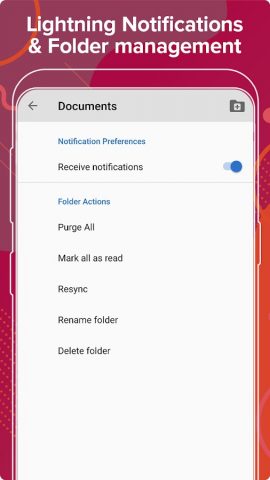 Inbox.la email для Android — скриншот 5