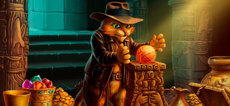 Инди Кот: мач 3 для iOS — скриншот 1