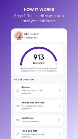 Influenster для Android — скриншот 2