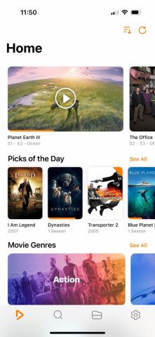 Infuse для iOS — скриншот 1