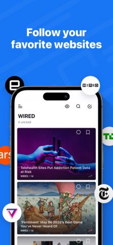 Inoreader: News & RSS reader для iOS — скриншот 1