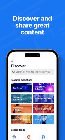 Inoreader: News & RSS reader для iOS — скриншот 3