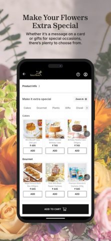 Interflora India для iOS — скриншот 5