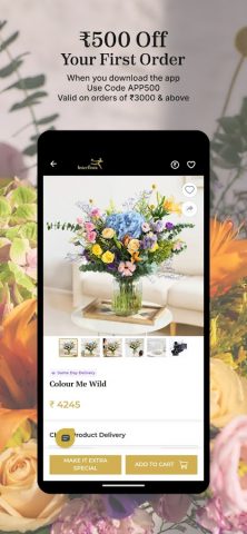 Interflora:The flower experts для Android — скриншот 3
