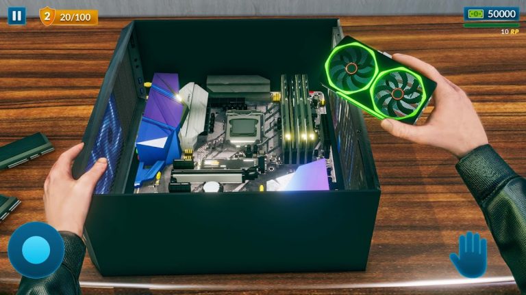 Internet Gamer Cafe Simulator для Android — скриншот 2