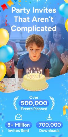 Invitd Invitation Maker & RSVP для Android — скриншот 1