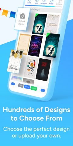 Invitd Invitation Maker & RSVP для Android — скриншот 3